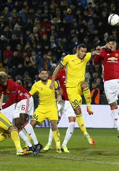 Kết quả lượt đi vòng 1/8 Europa League: Rostov 1-1 Man Utd, Lyon 4-2 AS Roma...