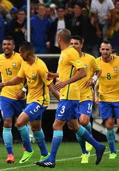 Brazil là đội đầu tiên giành vé tham dự World Cup 2018