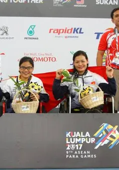 Asean Para Games 9: Tổng hợp ngày thi đấu thứ 3 của Đoàn TTVN