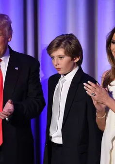 Nhà Trắng yêu cầu tôn trọng quyền riêng tư của Barron Trump