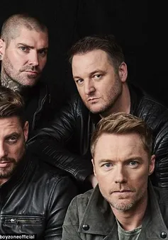 Boyzone tái hợp nhân kỷ niệm 25 năm thành lập