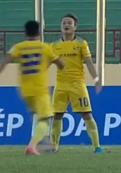 VIDEO: Tổng hợp diễn biến SLNA 2-0 CLB Sài Gòn