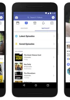 Ra mắt "Watch", Facebook quyết đấu với Youtube