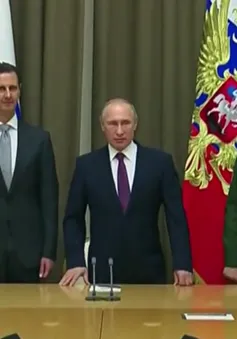 Tổng thống Putin và Tổng thống al-Assad hội đàm, bàn về tương lai của Syria