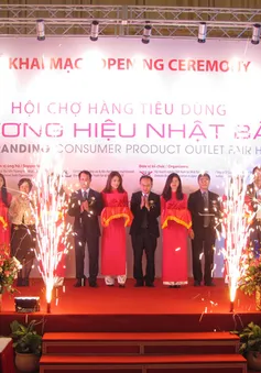 Khai mạc hội chợ hàng tiêu dùng Nhật Bản 2017 tại Hà Nội