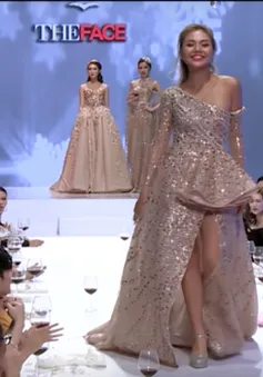 "Nỗi kinh hoàng" catwalk trên bàn tiệc trở lại The Face mùa 2