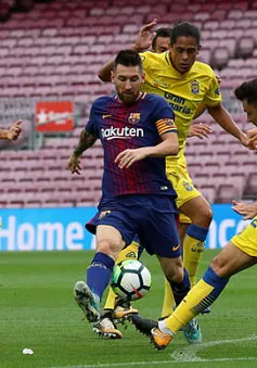 Barcelona dễ dàng hạ Las Palmas trong trận đấu không có khán giả