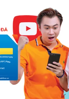 “Điểm danh” các gói 3G/4G đặc biệt truy cập YouTube của MobiFone