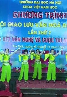 Sôi nổi ngày hội giao lưu văn hóa đa quốc gia