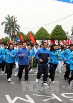 Ngày chạy Olympic 2017 thu hút trên 7 triệu người tham gia