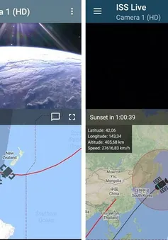 Hướng dẫn ngắm nhìn trực tiếp hình ảnh địa cầu từ trạm vũ trụ quốc tế ISS