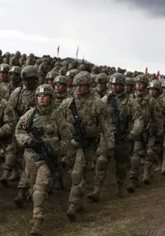 NATO triển khai nhóm binh sỹ Mỹ đầu tiên tới Ba Lan