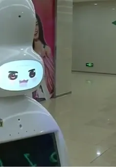 Robot bồi bàn thu hút thực khách tại Trung Quốc