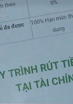 “Nở rộ” hình thức rút tiền mặt từ thẻ tín dụng