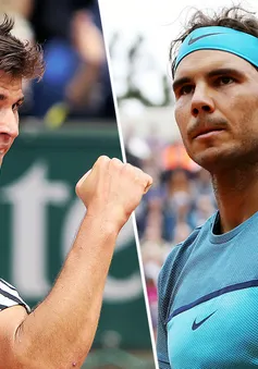 Lịch thi đấu bán kết Pháp mở rộng 2017 ngày 9/6: Nadal đối đầu Thiem, Murray đại chiến Wawrinka