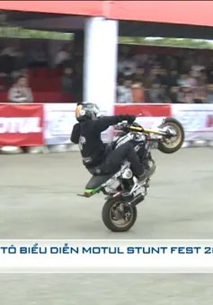 Giải mô tô biểu diễn Motul Stunt Fest 2017