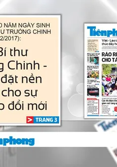 Tổng Bí thư Trường Chinh: Tổng Bí thư của đổi mới