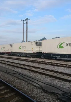 Đường sắt Việt Nam khai trương chuyến tàu container chuyên tuyến đầu tiên đi Trung Quốc