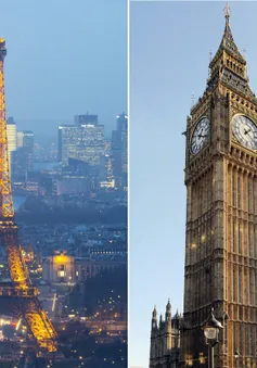 Người dân Anh đến thăm tháp Eiffel nhiều hơn tới Big Ben