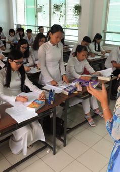 TP.HCM: Học sinh đối thoại với lãnh đạo về văn hóa ứng xử thầy trò