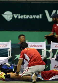 Thể lực - một trong những nguyên nhân thất bại của đội tuyển Davis Cup Việt Nam