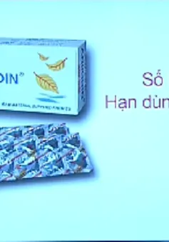 Đình chỉ lưu hành thuốc viên nén Anrodin tại TP.HCM