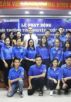 Phát động Giải thưởng Tình nguyện Quốc gia 2017