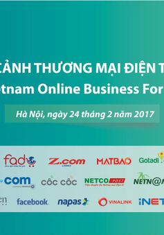 Diễn đàn Toàn cảnh thương mại điện tử Việt Nam 2017 lần đầu tổ chức với quy mô toàn quốc