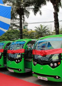 Tuyến xe bus điện đầu tiên của TP.HCM miễn phí 3 ngày