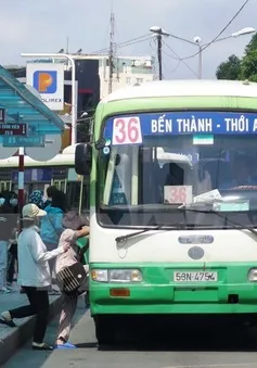 TP.HCM thí điểm 2 đường có làn riêng dành cho xe bus