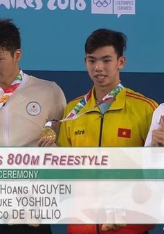 VĐV Huy Hoàng xuất sắc giành HCV tại Thế vận hội Olympic trẻ 2018