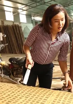 Buổi sáng ở làng miến Cự Đà, Thanh Oai (Hà Nội)