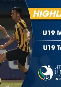 VIDEO: Tổng hợp diễn biến U19 Malaysia 2-2 U19 Tajikistan