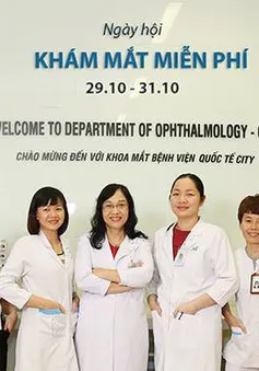 Khám mắt miễn phí cho người dân tại TP.HCM