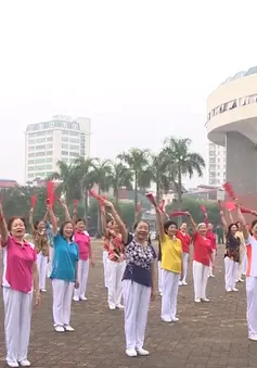Buổi sáng giàu năng lượng của Hội người cao tuổi quận Ba Đình, Hà Nội