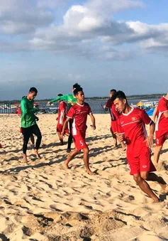 ĐT bóng đá bãi biển Việt Nam sẵn sàng cho trận ra quân tại Giải Đông Nam Á 2018