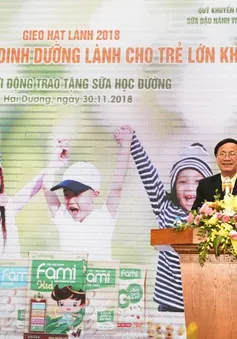 Khởi động Chương trình Sữa đậu nành học đường 2018 tại 7 tỉnh