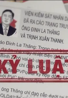 "Dứt khoát không đưa vào quy hoạch những người có biểu hiện suy thoái, tiêu cực"