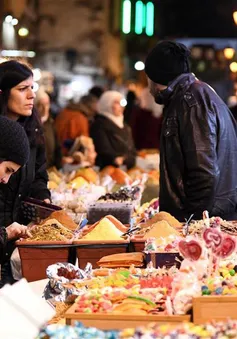 Không khí Giáng sinh trở lại Damascus, Syria sau nhiều năm xung đột