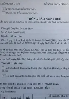 Cơ quan thuế tắc trách khiến hộ kinh doanh điêu đứng