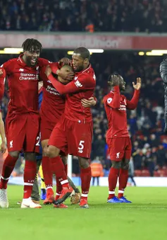 VIDEO: Liverpool 1-0 Everton - The Kop có 3 điểm hú vía nhờ bàn thắng giây cuối