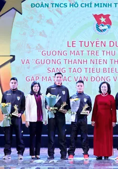 Hà Nội trao biểu tượng Thánh Gióng cho 5 cầu thủ U23 Việt Nam