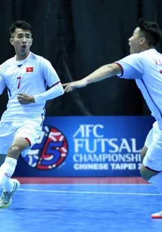 VCK futsal châu Á 2018, ĐT futsal Việt Nam – ĐT futsal Đài Bắc Trung Hoa: 18h00 hôm nay, 5/2