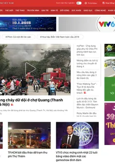 Báo điện tử VTV News thử nghiệm phiên bản mới