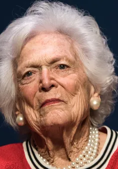 Cựu đệ nhất phu nhân Mỹ Barbara Bush qua đời ở tuổi 92