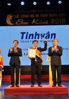 Giải pháp lưu thông tài liệu điện tử Libol Bookworm - Tinh Vân được trao danh hiệu Sao Khuê 2018