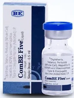 Các lưu ý khi tiêm chủng vaccine 5 trong 1 ComBE Five