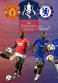 Lịch trực tiếp bóng đá hôm nay (19/5): HAGL làm khách của Cần Thơ, Man Utd và Chelsea tranh FA Cup