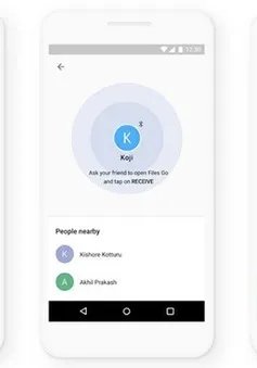 Google tăng tốc độ chia sẻ dữ liệu nhanh gấp 4 lần trong Files Go
