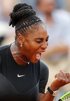 Serena Williams hẹn Sharapova tại vòng 4 Pháp mở rộng 2018